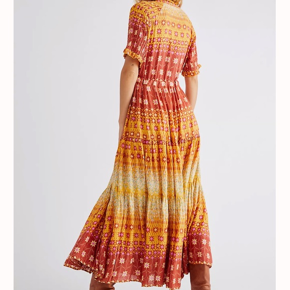 NWT Free People Rare Feeling Maxi Dress - Picture 4 of 8